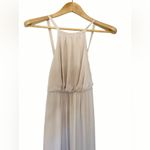 Show Me Your Mumu  Beige Amanda Sleeveless Halter Maxi Dress Size Small Photo 4