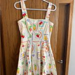 Avec Les Filles  Drop Waist Fruit Dress Photo 2