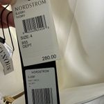 Shona joy  Revolve White Knotted Halter Sleeveless Tulip Hem Gown Ivory 4 NEW Photo 9