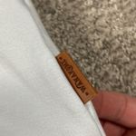 Wanakome  Cropped Hoodie Womens Large Blue Hooded Pullover Sweatshirt *FLAW* Photo 8