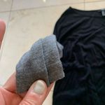 Forever 21 Black and Gray Longsleeve Top Sz Small Photo 2