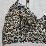 Hanky Panky Black and Brown Leopard Print Bralette Y2K :Box OW2: Photo 1
