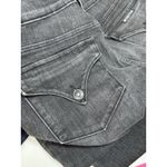 Hudson Women’s Jeans Collin 27 MIDRISE Bootcut Crop Black Denim Photo 5