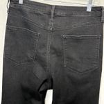 Athleta  Sculptek Jeans Womens 12 Black Denim Cotton High Rise Skinny Leg Photo 4