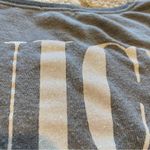 Juicy Couture Women’s Gray Short Sleeve Sweatshirt with Sporty Stripes Size XS Photo 8