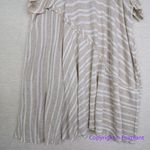 Free People New! ‎ Between The Lines Tunic Top dress Beige , size XL Photo 11