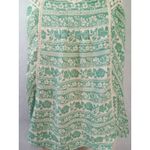 Hint of Mint Hint Of Mint Women Medium Green Floral Lace Floral Tank Top Photo 3