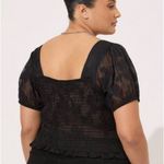 Torrid NWT!! Cotton Clip Floral Smocked Crop Top from , Cute Decorative Designs Photo 2