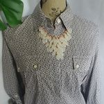 Banana Republic Print Button Shirt Top Photo 1
