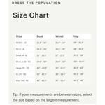 Dress the Population NWOT Camden Mermaid Hem halter white Gown sz XS Photo 8