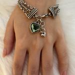 Brighton  Silver Heart Charm Bracelet Photo 4