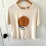 Known Supply Cropped Graphic Tee Organic Cotton. Size Medium. Photo 2
