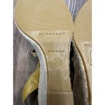 Burberry Wedge Sandals Yellow Patent Leather Womens Shoe Size EU 39 $520 Photo 6