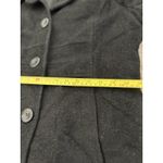 Anne Klein Coat Women 16 Black Lambswool Cashmere Mid Coat Career Dress Overcoat Photo 3