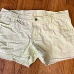 Old Navy Yellow Jean Shorts Casual Summer Style Photo 0
