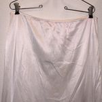 Cream Nylon lace hem skirt slip Size M Photo 1