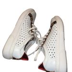 Johnston & Murphy  Women's White and Leopard Print Sneakers Size 7 M Photo 3