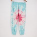 Party Tie Dye Sweatpants Joggers Lounge Pants Size M Pink Blue White Size M Photo 3