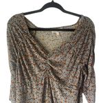 Jessica Simpson  Women's Size‎ Large Materinity Floral Fall Babydoll Top Photo 1