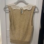 Anthropologie Sweater Tank With Collar Photo 2