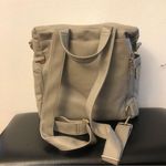 MISS FONG Mini leather Diaper Bag Backpack.Diaper Bag with Changing Pad Photo 3