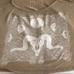 Young Romantics Tan Southwestern Crop Top Photo 5