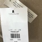 Topshop Shirt Dress Lace Up Shift with Pockets New NWT Size 12 Photo 6