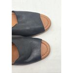 Lucky Brand  Black Leather Mule‎ Heels - Size 8.5M Photo 4