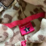 None Cheetah Print Juniors Onesie Pajamas With A Hood Photo 5