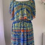 Global Desi Sz XS Adorable Lightweight Colorful Dress Wear Shoulders Down Or Up Multiple Photo 0
