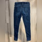 Old Navy Blue Denim Jean Material Rockstar Stretch Jeggings Stretch Waist 4R Photo 6