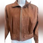 Jolly Lumbuck Leather Jacket Womens Size Xs Brown Zip Up Jackson Hole Wyoming Photo 3