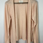 Destination 365 Cardigan M Blush Open Front Minimalist Soft Quiet Luxury Basics Pink Size M Photo 0