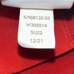 Athleta Vienna Cargo Skort Women's Orange Athletic Golf Snap Pockets Size 8 Photo 6