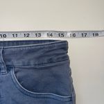 Maurice's Slate Blue Patch Pocket High Rise Slim Straight Ankle Jeans Photo 8