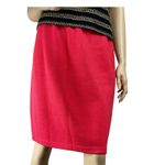 St. John  2 Piece Skirt and Top Outfit Sz S-8 Vintage Pink  Skirt‎ Photo 2