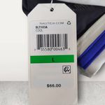 Nautica NWT Black/Blue Cross-Back Bikini Top Size Large Photo 7