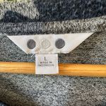 Three Dots Lightweight Sweater Blue and Gray Camo  - Size Large  Photo 3