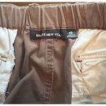 Briggs New York  Vintage Light Brown Tie Waist Back Pocket Skirt Women's Size 16‎ Photo 3