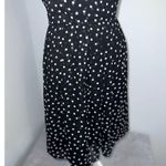 Banana Republic Women’s sz 2 One Shoulder Polka Dot Dress Photo 2