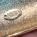 Amrita Singh Amrita‎ Singh Blue and White Enameled Hinged Cuff Bracelet Photo 5