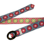 Hadley Pollet Y2K Reversible Zinnia Belt, Sz S Pink Photo 0