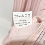 TFNC New Plus Pleated Chiffon Slit Maxi Bridesmaid Dress Pink Mink Size 18 Photo 18