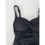 Sea Level Australia Eco Essentials Twist Front Multifit Black One Piece Swimsuit Size 6 Photo 4
