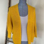 Mine Dolman Sleeve Open Front Knit Cardigan Size M Yellow Size M Photo 0