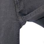 Mother Insider Crop Step Fray Jeans Not Guilty Black Mid Rise Womens Size 25 Photo 6