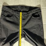 Old Navy Jeans Womens 14 Short Black Power Slim Straight Mid Rise Stretch Denim Photo 8