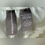 Valerie Stevens Silky Slinky Ivory Polka Dot Camisole & Shorts Pajama Set XL Photo 3