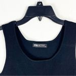 Zyia Active Black Piping Classy Rank Sweater, Size Medium Photo 7