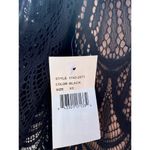 Dress the Population  Black Toni Lace Flutter Sleeve Mini Dress Size Small NWT Photo 5